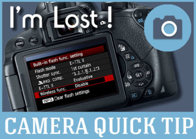 The Fastest Way To Exit The DSLR Camera Settings Menu